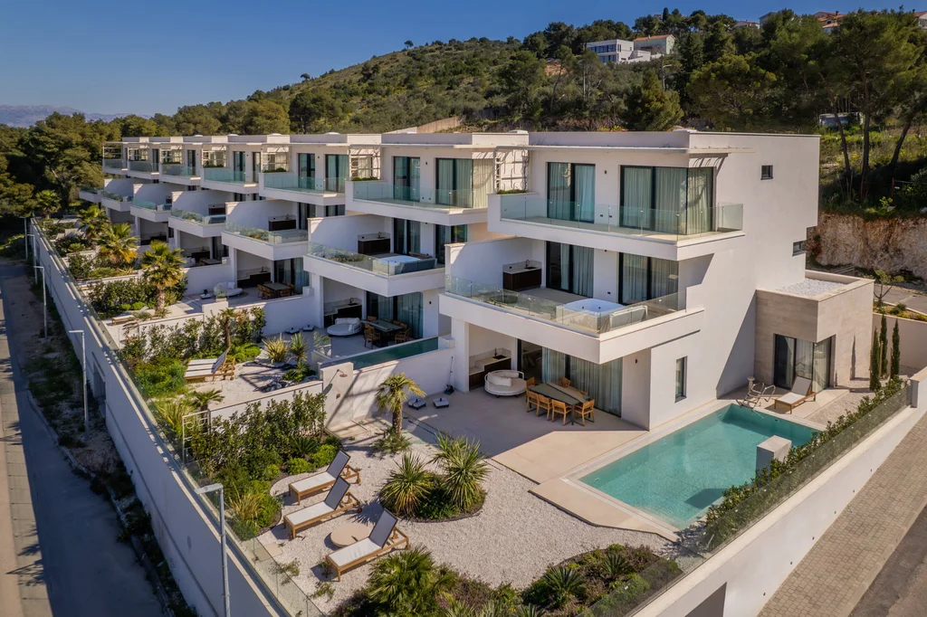Contemporary Villa with Pool in Trogir