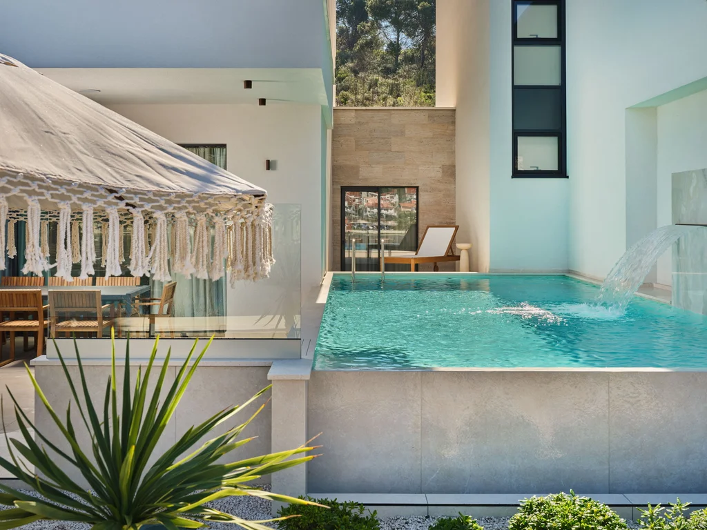 Contemporary Villa with Pool in Trogir
