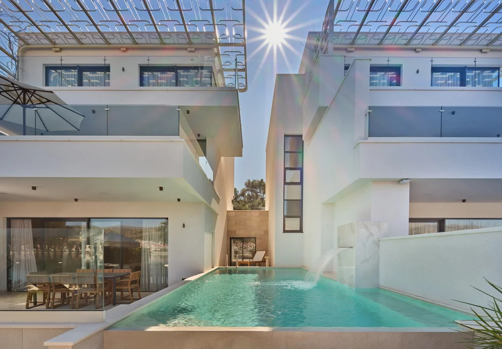 Contemporary Villa with Pool in Trogir