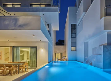 Contemporary Seaside Villa with Pool in Trogir