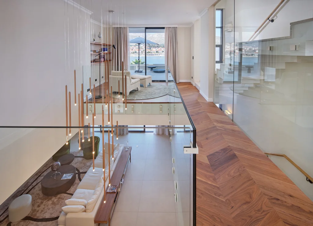 Contemporary Seafront Villa with Pool in Trogir