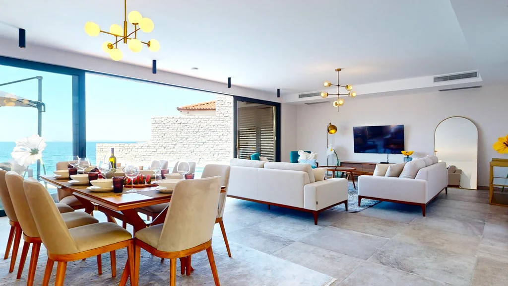 Seafront Retreat Villa with Pool, Primošten