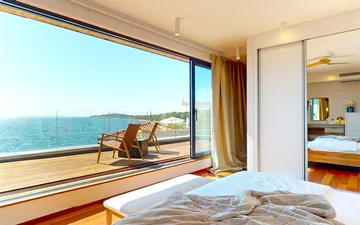 Seafront Retreat Villa with Pool, Primošten