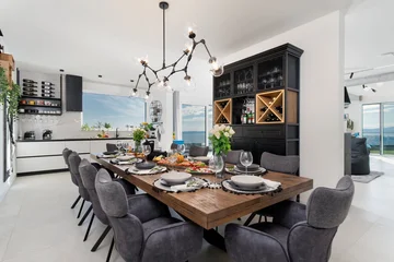 Modern Hilltop Villa with Pool in Podstrana