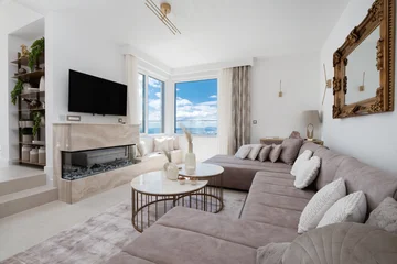 Modern Hilltop Villa with Pool in Podstrana