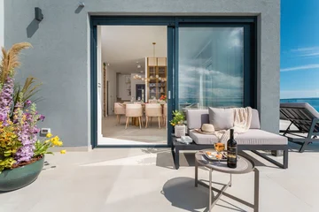 Modern Hilltop Villa with Pool in Podstrana