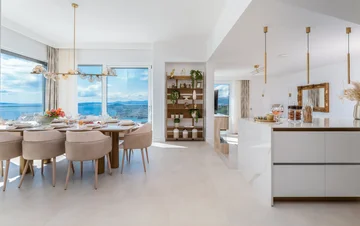 Modern Hilltop Villa with Pool in Podstrana