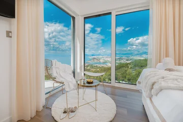 Modern Hilltop Villa with Pool in Podstrana