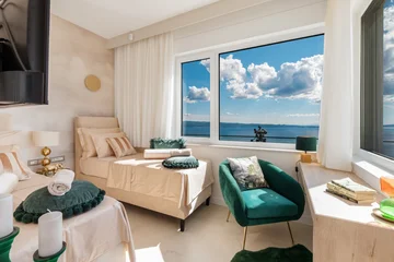 Modern Hilltop Villa with Pool in Podstrana