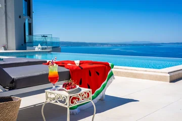 Modern Hilltop Villa with Pool in Podstrana