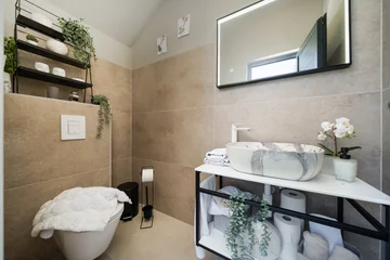 Modern Hilltop Villa with Pool in Podstrana