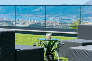 Modern Hilltop Villa with Pool in Podstrana