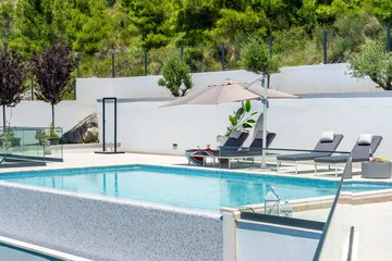 Modern Hilltop Villa with Pool in Podstrana