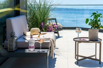 Modern Hilltop Villa with Pool in Podstrana