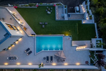 Modern Hilltop Villa with Pool in Podstrana
