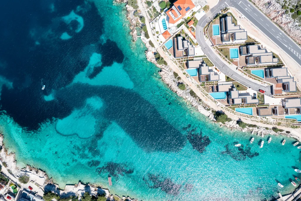 Contemporary Seafront Villa with Two Pools Primošten