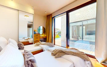 Contemporary Seafront Villa with Two Pools Primošten