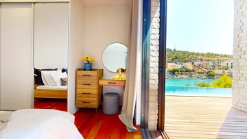 Contemporary Seafront Villa with Two Pools Primošten