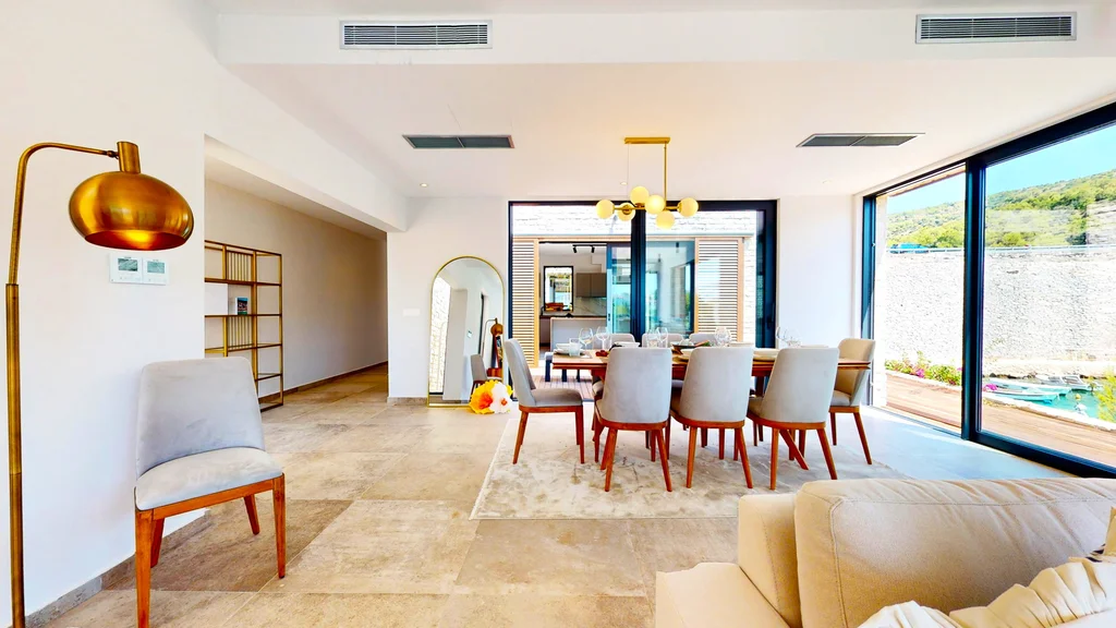 Contemporary Seafront Villa with Two Pools Primošten