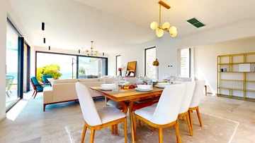 Contemporary Seafront Villa with Two Pools Primošten