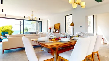 Contemporary Seafront Villa with Two Pools Primošten