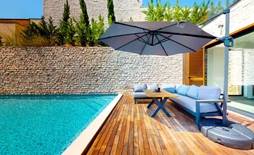 Contemporary Seafront Villa with Two Pools Primošten