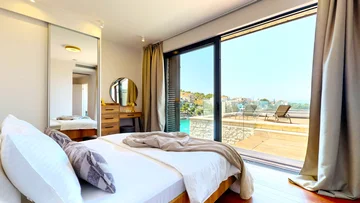 Contemporary Seafront Villa with Two Pools Primošten