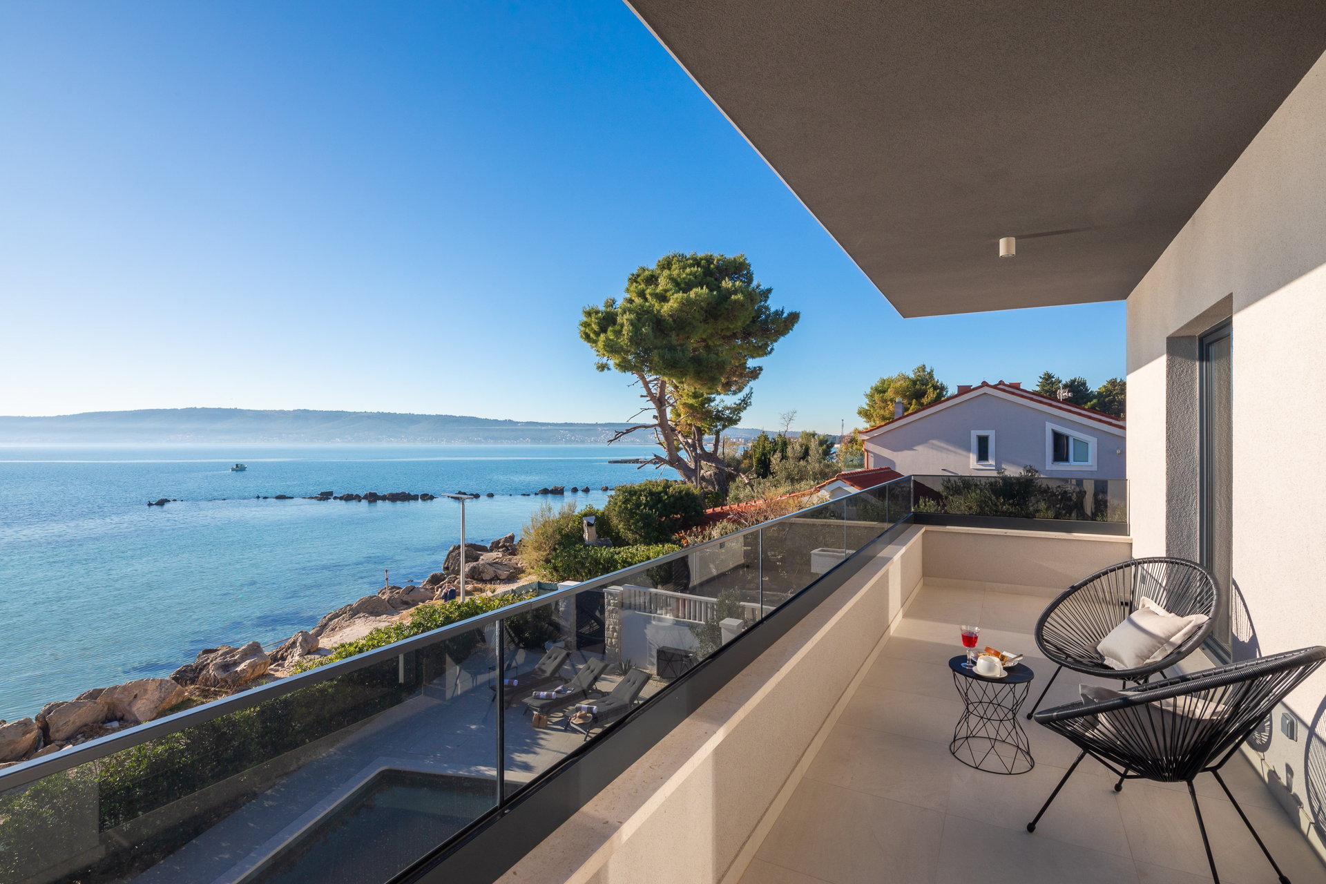 Beachfront Villa Ines with Pool