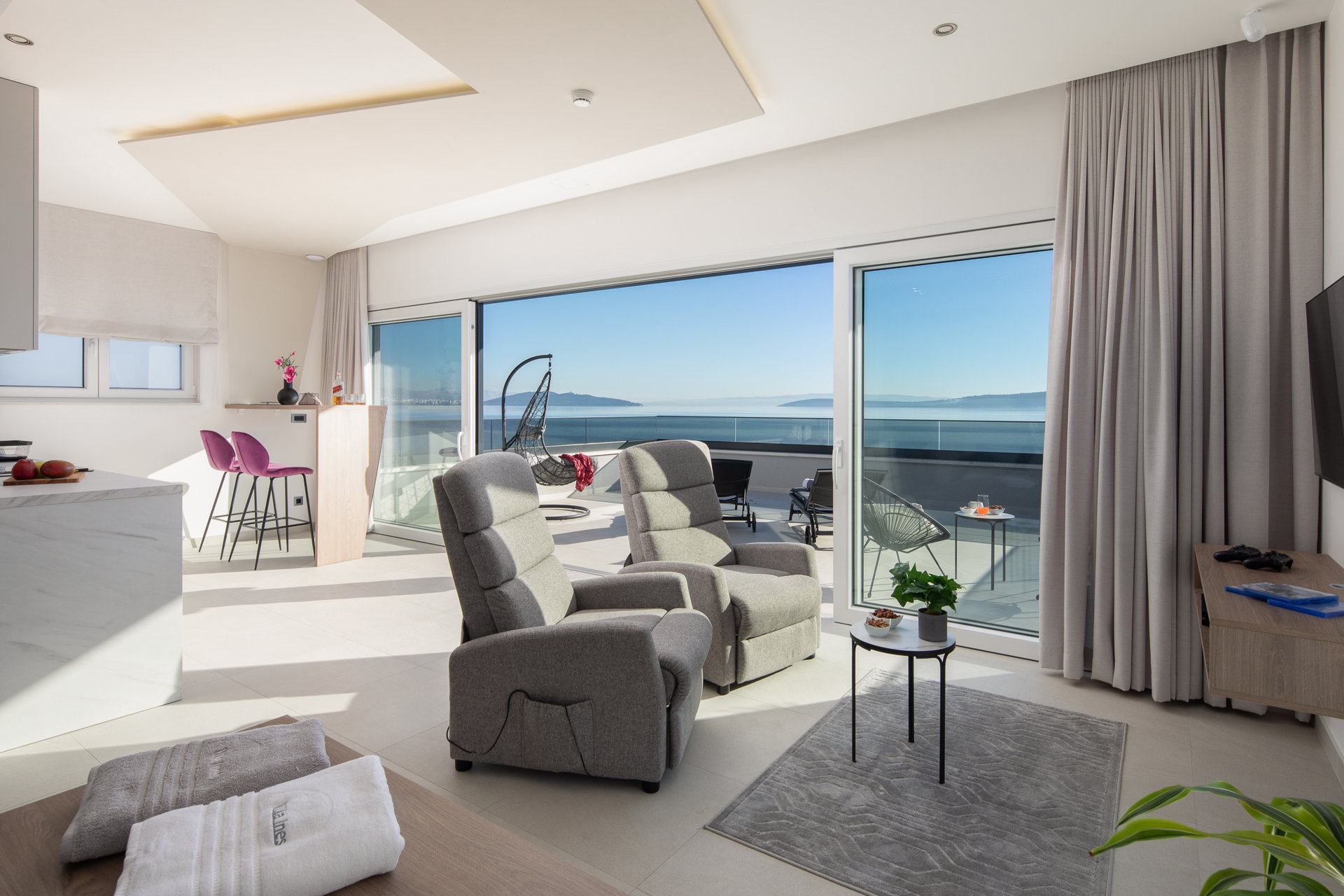 Beachfront Villa Ines with Pool