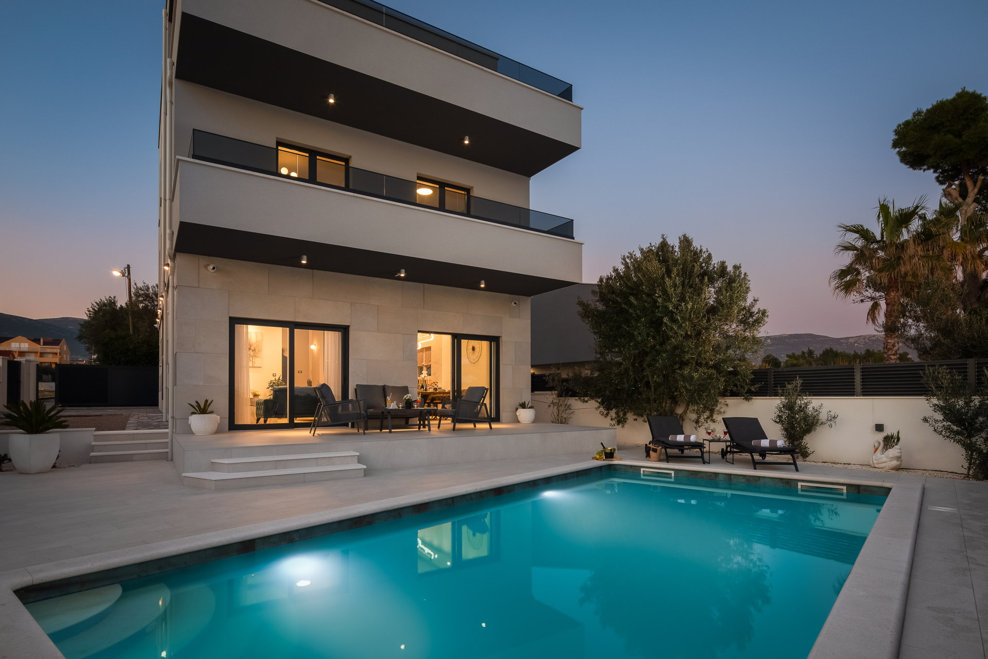 Beachfront Villa Ines with Pool