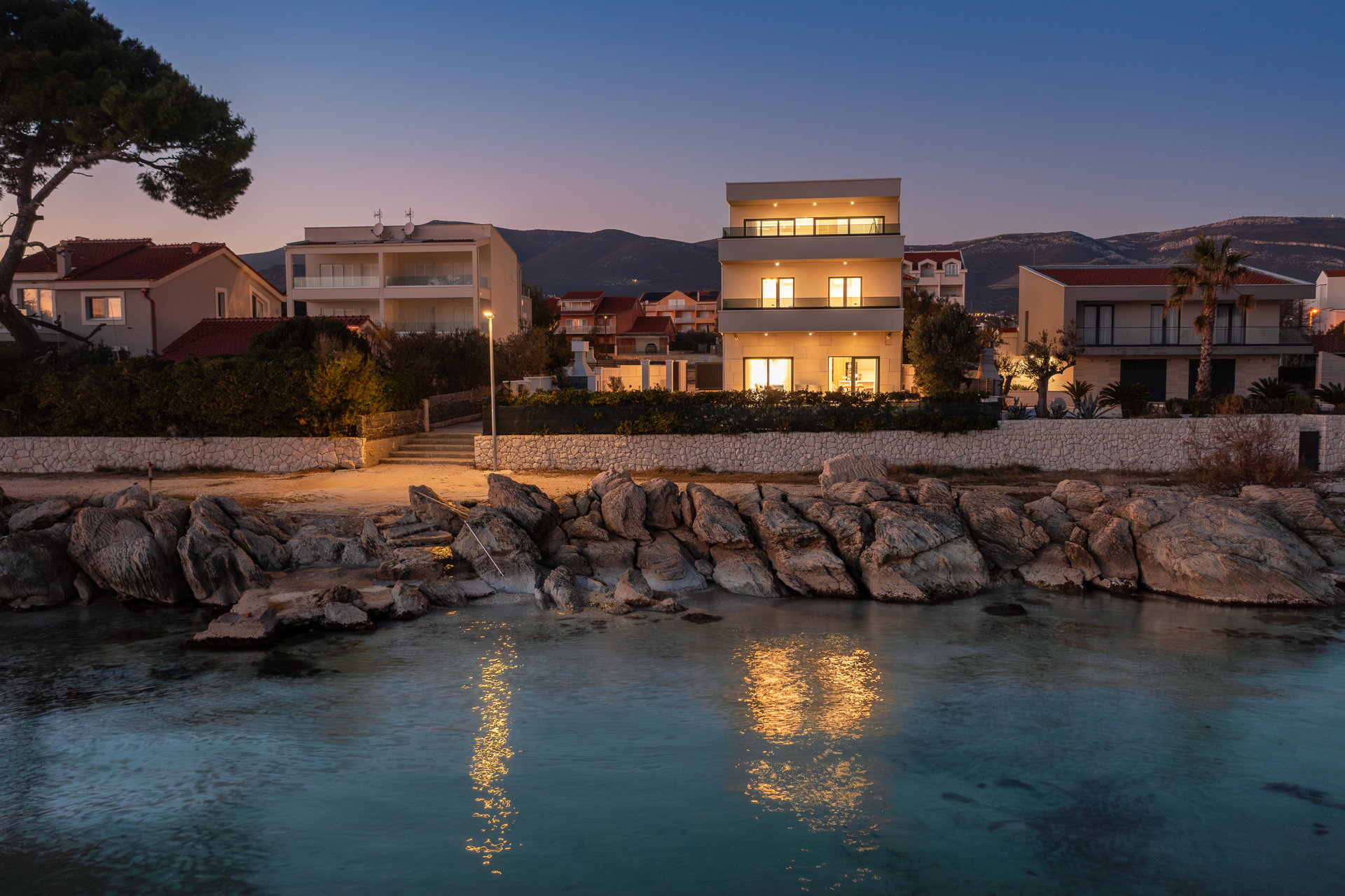 Beachfront Villa Ines with Pool