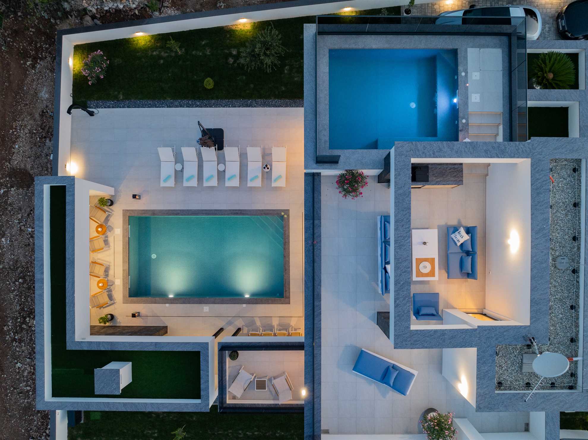 Modern villa with sea view | Private pool | for 10 persons