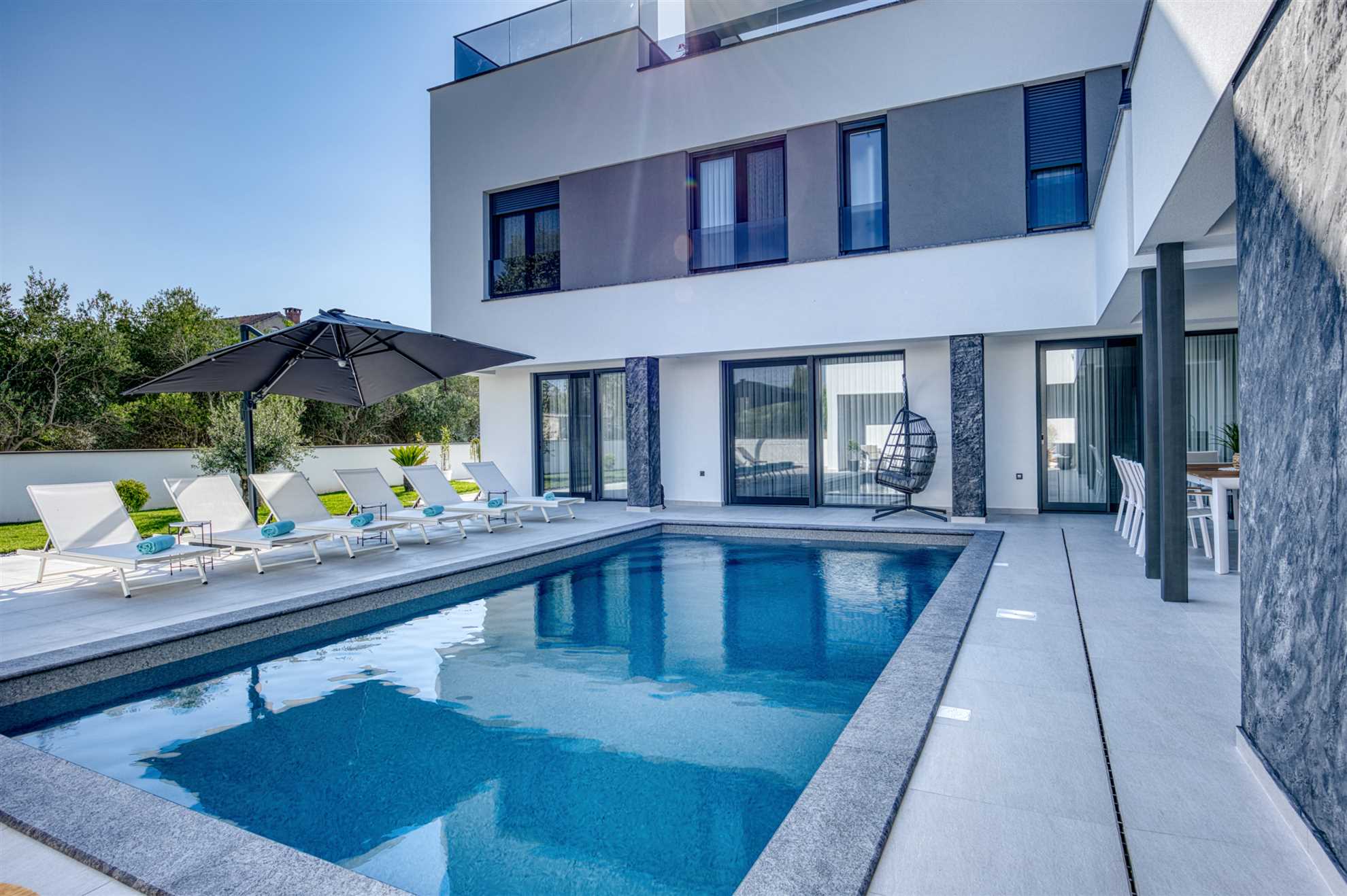 Modern villa with sea view | Private pool | for 10 persons