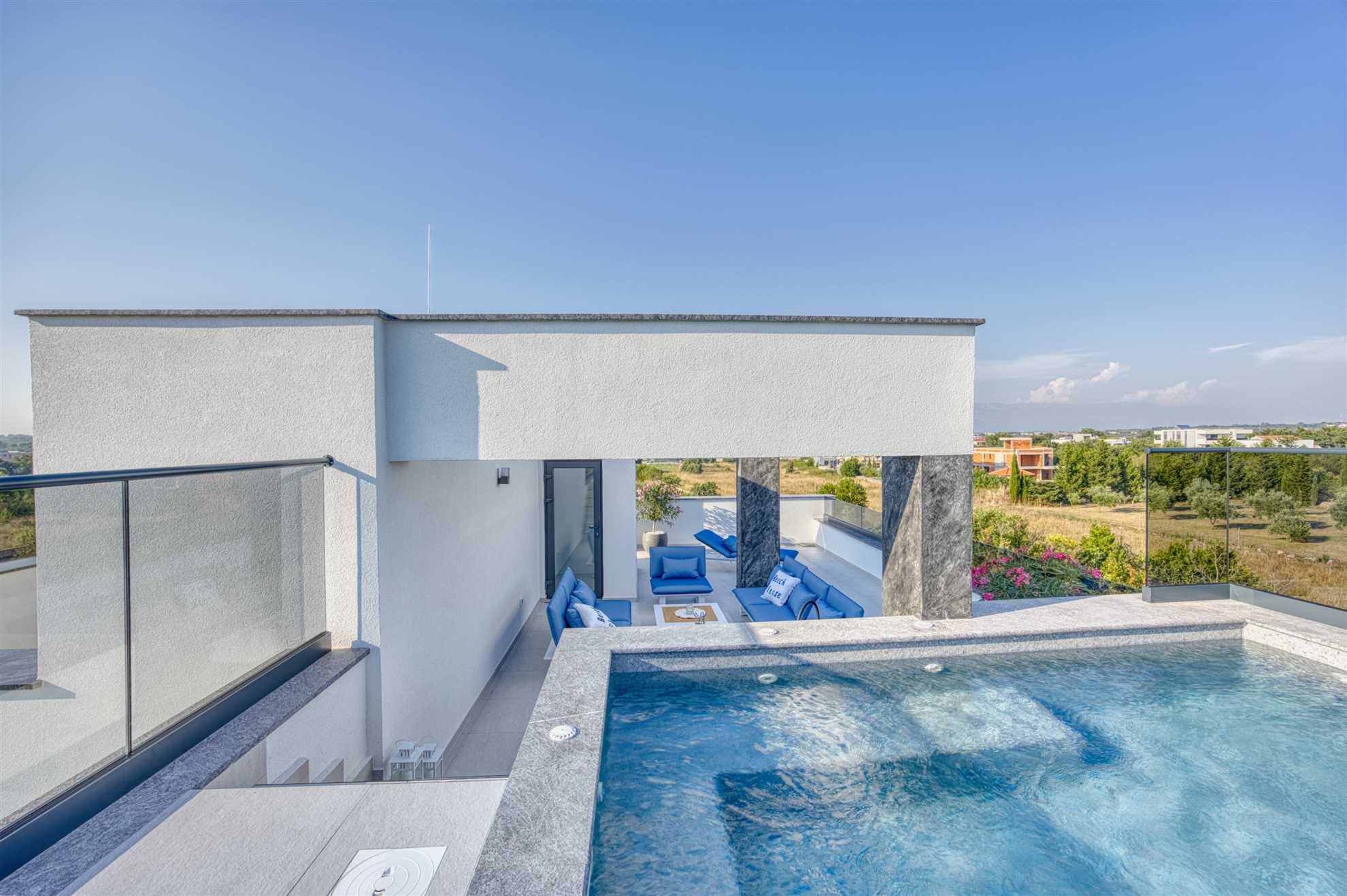 Modern villa with sea view | Private pool | for 10 persons