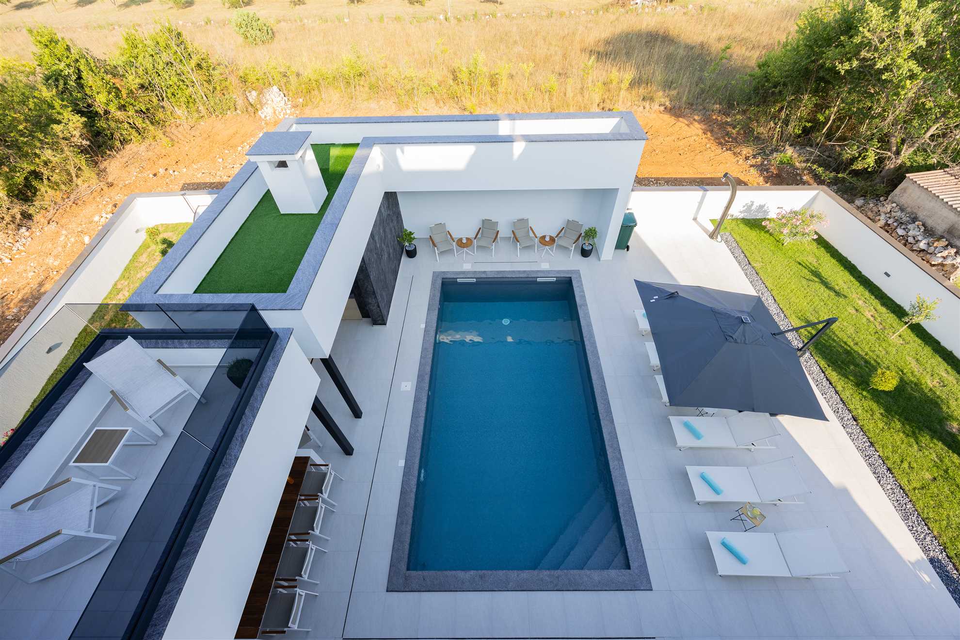 Modern villa with sea view | Private pool | for 10 persons