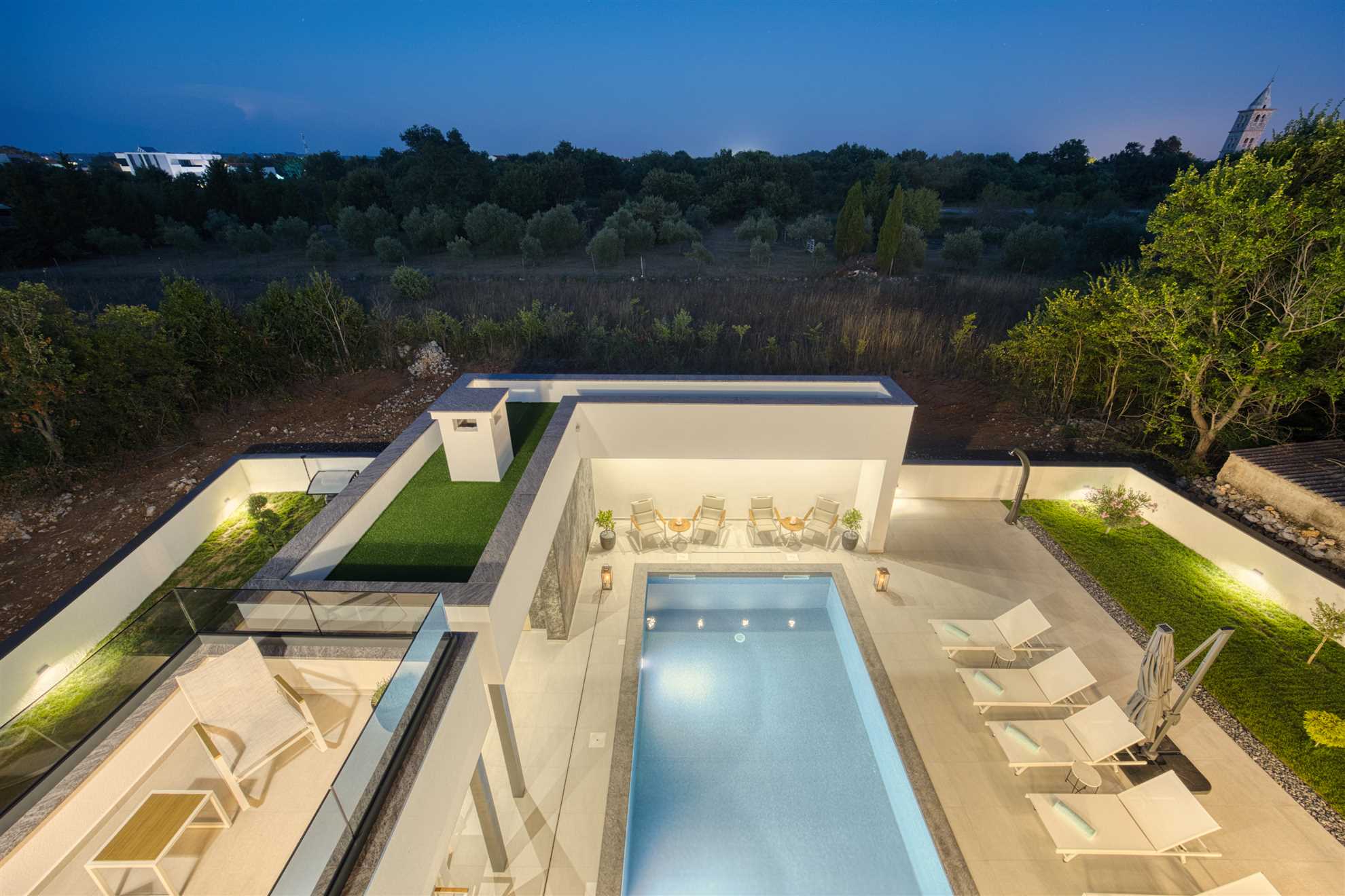 Modern villa with sea view | Private pool | for 10 persons
