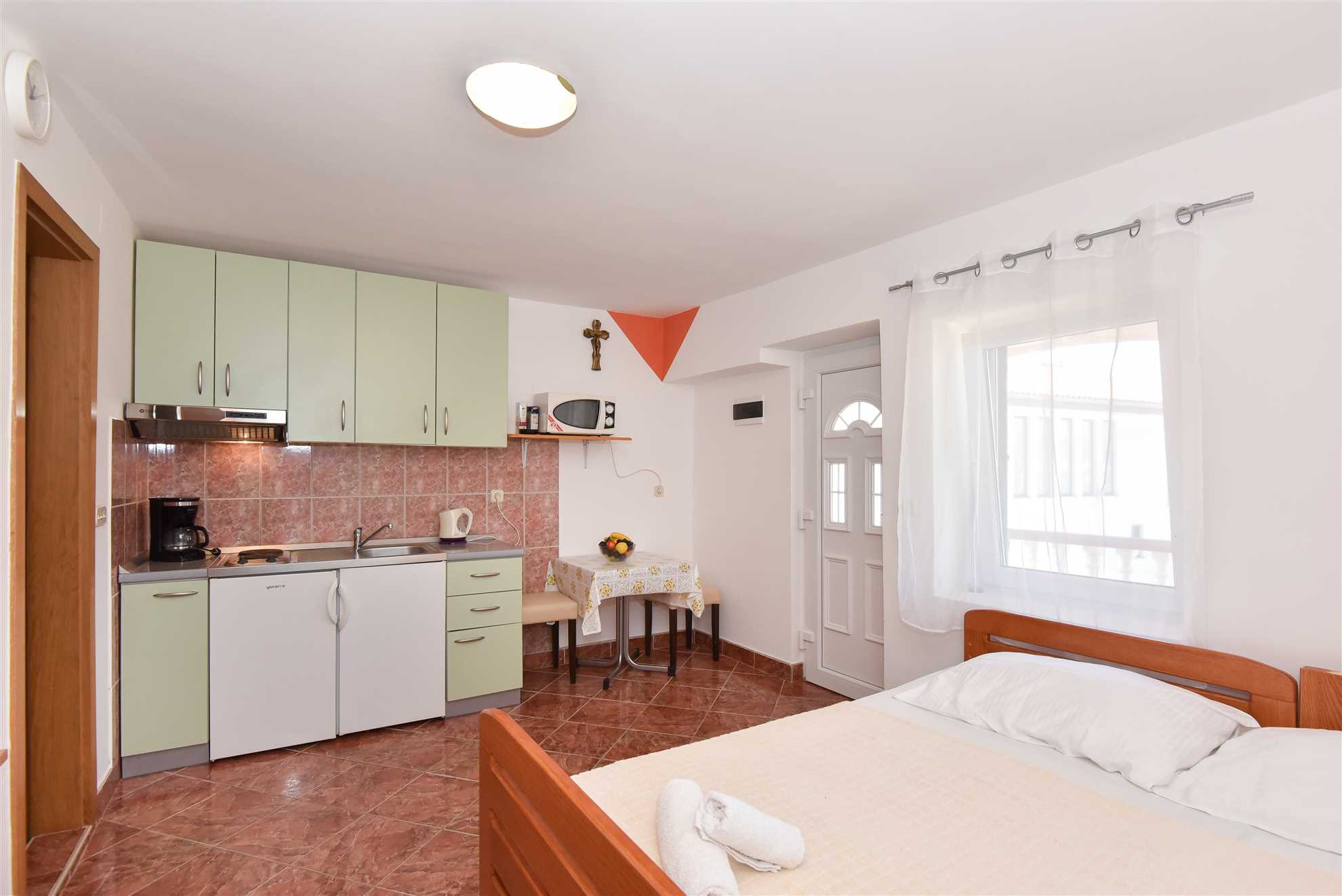 Studio apartment for 2 Pers | 300 m from beach | Comfortable apartment
