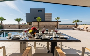 Modern Villa in Privlaka for Up to 10 Guests