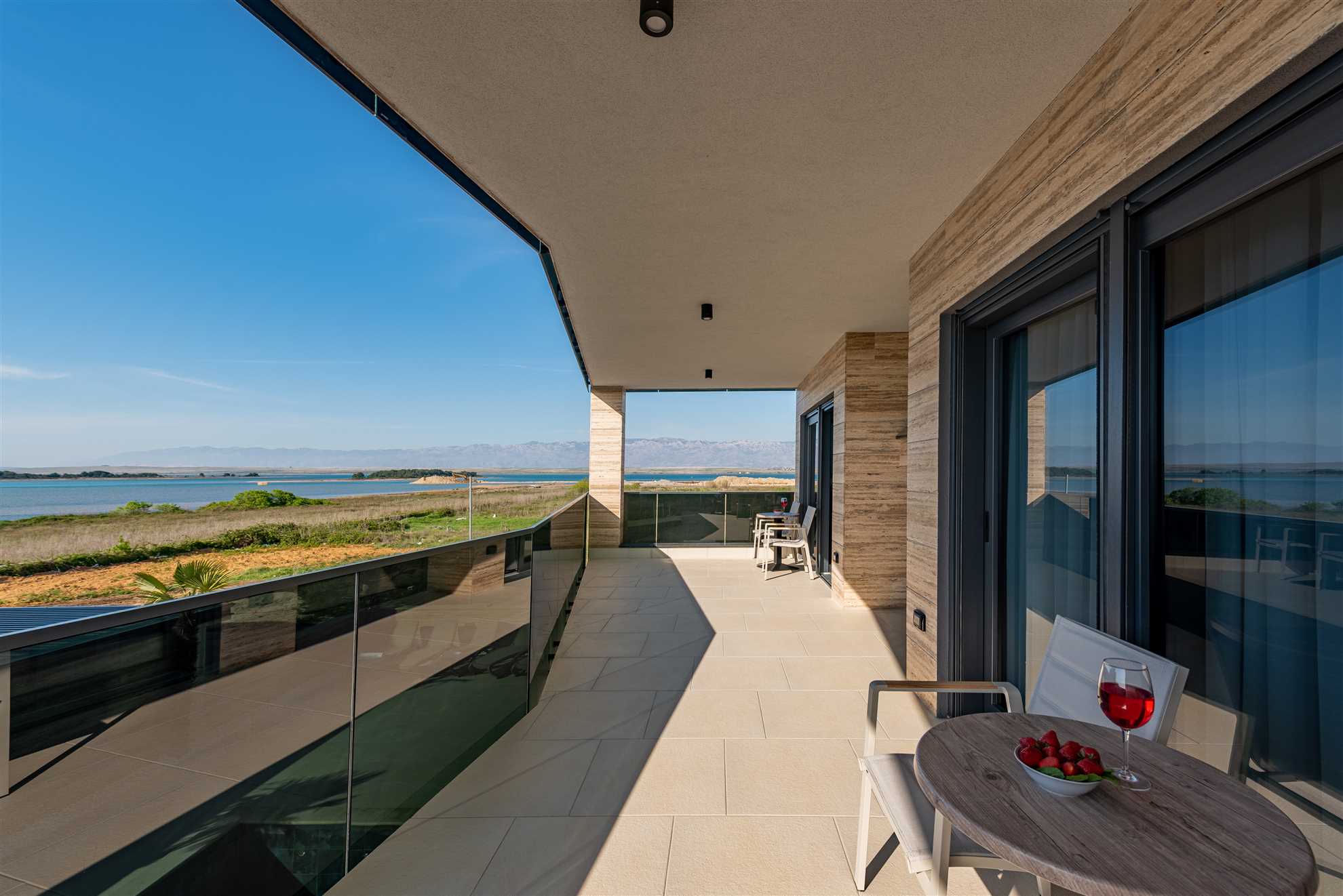 Luxorious villa with sea view and pool | For 10 persons | 100 m from the sea