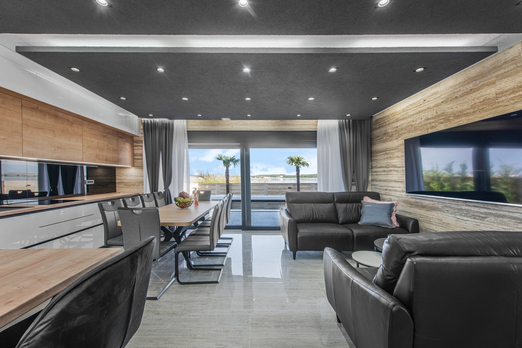 Modern Villa in Privlaka for Up to 10 Guests