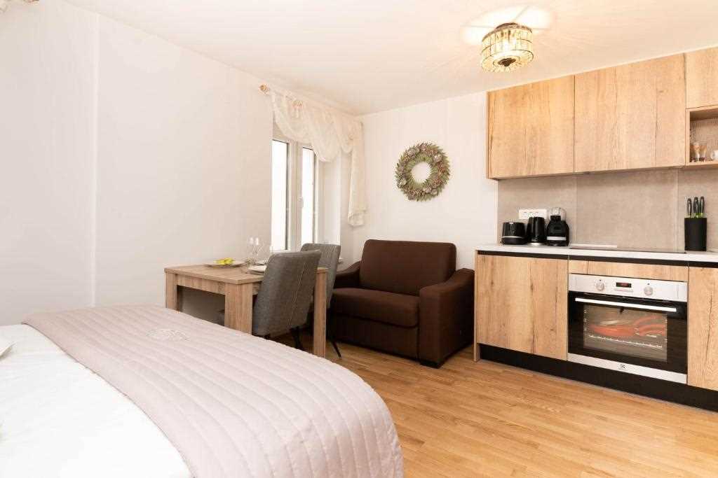 King Studio with Sofa Bed Apartment Leonel