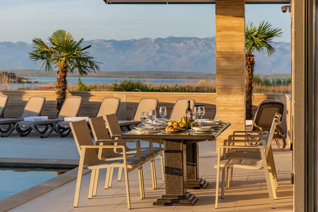 Privlaka Villa for 10 Guests with Heated Pool