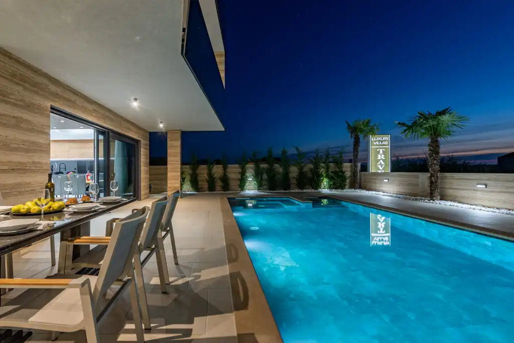 Privlaka Villa for 10 Guests with Heated Pool