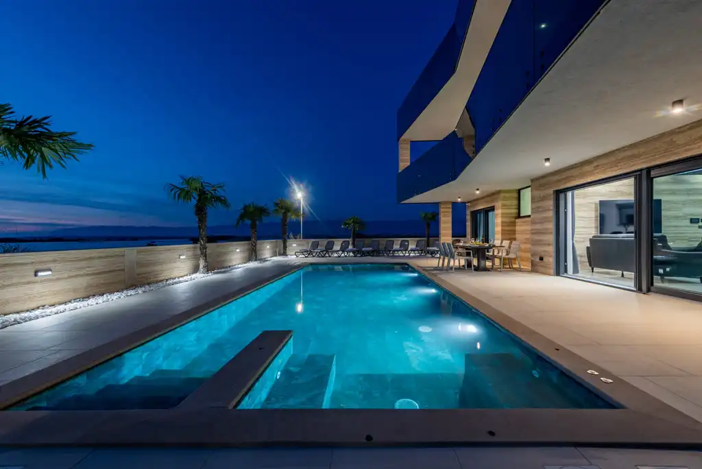 Privlaka Villa for 10 Guests with Heated Pool