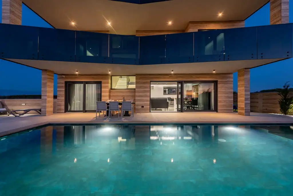 Privlaka Villa for 10 Guests with Heated Pool