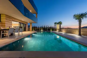 Privlaka Villa for 10 Guests with Heated Pool