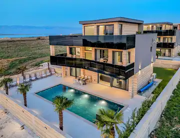 Privlaka Villa for 10 Guests with Heated Pool