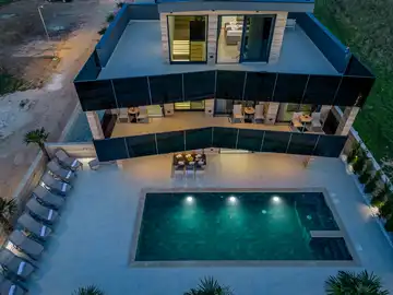 Privlaka Villa for 10 Guests with Heated Pool