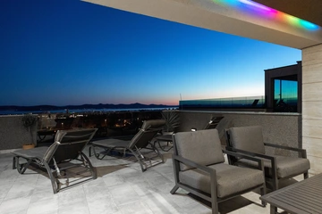 Zadar Villa with Heated Pool, Rooftop Jacuzzi for 12