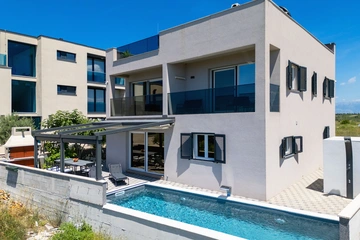 Zadar Villa with Heated Pool, Rooftop Jacuzzi for 12